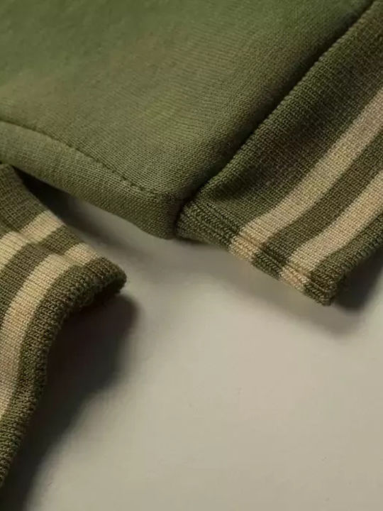 Kinder Sweatpants Set - Jogginganzug Khaki 3Stück
