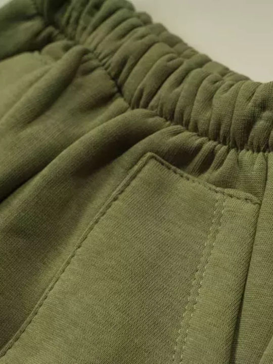 Kinder Sweatpants Set - Jogginganzug Khaki 3Stück