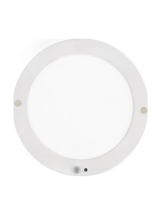 Horoz Electric Rotund Încastrat Panou LED Putere 18W cu Alb Rece Lumini 22x22cm.