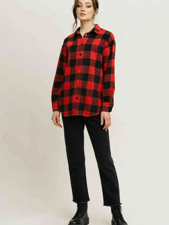 Hoch tailliert Damenjeans