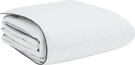 vidaXL Παπλωματοθήκη King Size 260x220 Λευκό