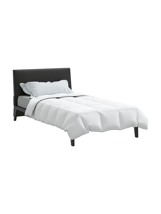vidaXL Bettbezug Einzelbett 140x220 White