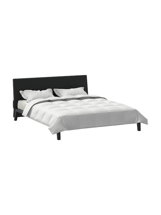 vidaXL Плик за Завивка Кинг Сайз 260x220 Бял