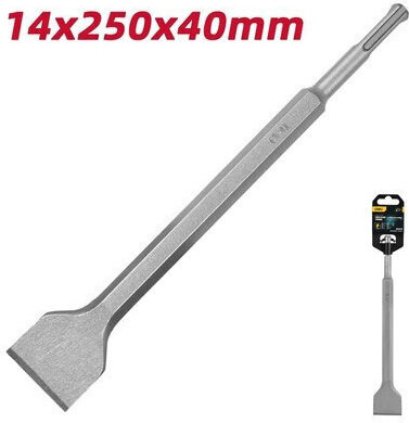 Deli Meißelmeißel / Bohrer mit Aufnahme SDS Plus 250x40mm