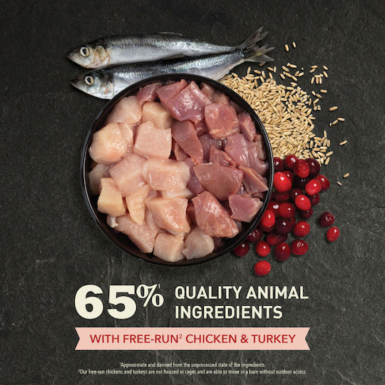 Acana Indoor Entrée Dry Food Grain-Free & Gluten-Free for Adult Sterilized Cats with Turkey 4.5kg