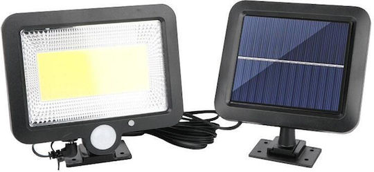 Led Solar Projector 600 Lm Pir Motion Sensor Light Sensor Ip65 1800 Mah 8 W