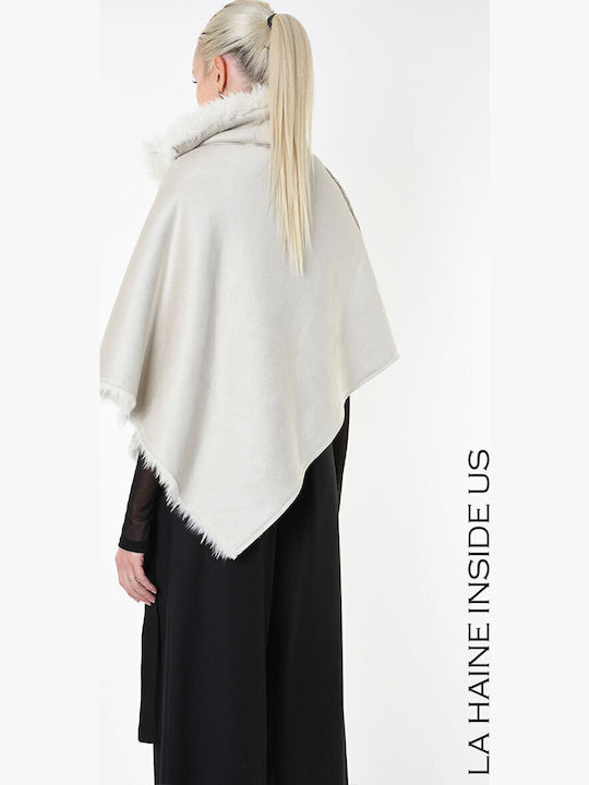 Women's Poncho White