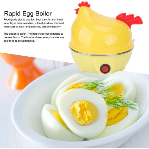 Egg Cooker 7 Egg Capacity 350W Yellow