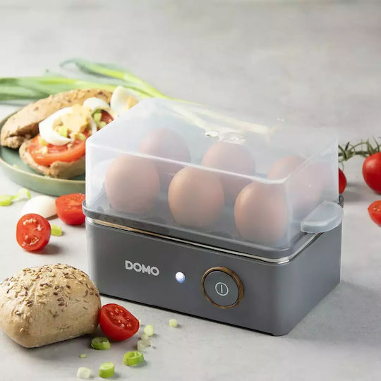 Domo Βραστήρας Αυγών 10 Θέσεων 400W Γκρι