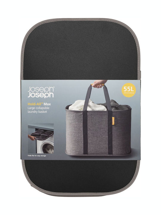 Joseph Joseph Fabric Laundry Basket 55lt 53x36x35cm Gray