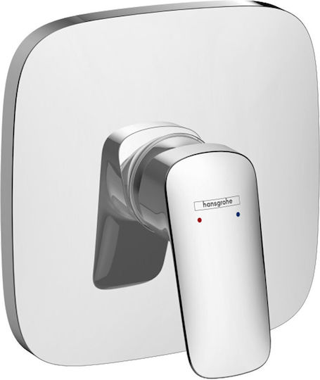 Hansgrohe Logis Built-in Faucet Mixer for Shower 1 Exit Chrome