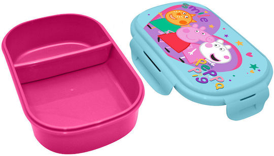 Kids Licensing Πλαστικό Παιδικό Δοχείο Φαγητού Peppa Pig