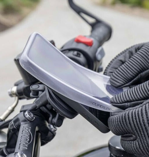 Quad Lock Mag Poncho Schutzhülle für Apple iPhone 16e für Motorständer