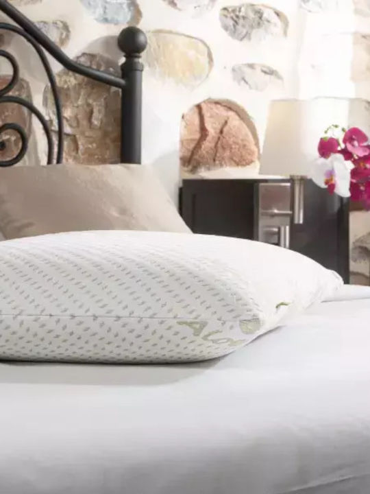 Alpha Foam Cloud Comfort Aloe Vera Μαξιλάρι Ύπνου Memory Foam Ανατομικό 42x65x18cm