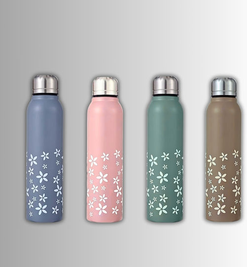 Uncle George Stainless steel BPA Free Bottle Thermos Stainless Steel BPA Free 500ml Pink