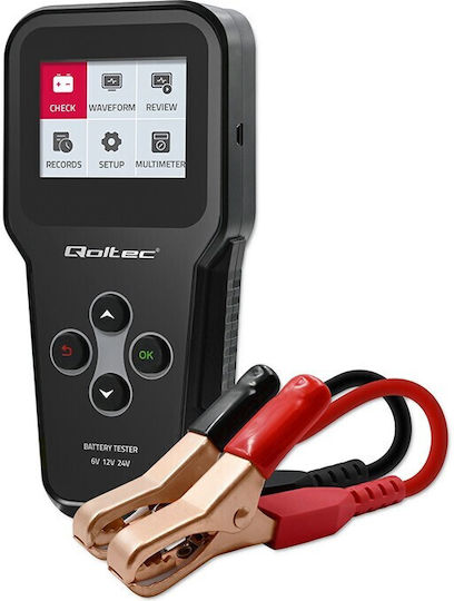 Qoltec Ψηφιακό Battery Tester
