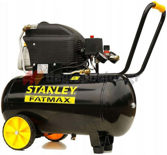 Stanley Single-Phase Air Compressors with Power 2.5hp and Airtank 50lt FCDV4G4STF517