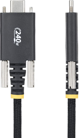StarTech Regular USB to Type-C Cable 5A Μαύρο 2m S77213976