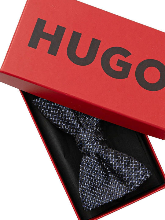 Hugo Papion Bow Tie Elegant Albastru