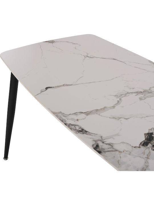 Τραπεζαρία Latrell με 4 Καρέκλες 70x120εκ.