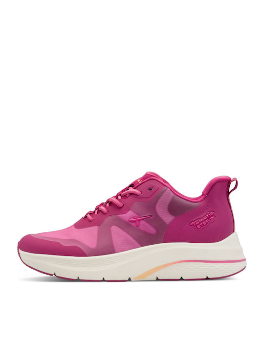 Damen Anatomisch Sneakers Fuchsia