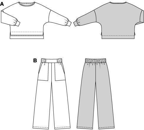 BurdaStyle Etichetă Textilă de Cusut
