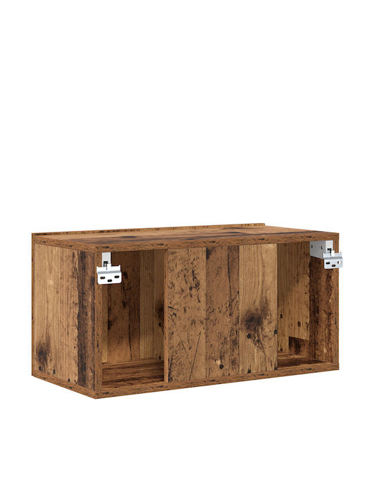 Living Room TV Unit Old Wood L60xW30xH30cm