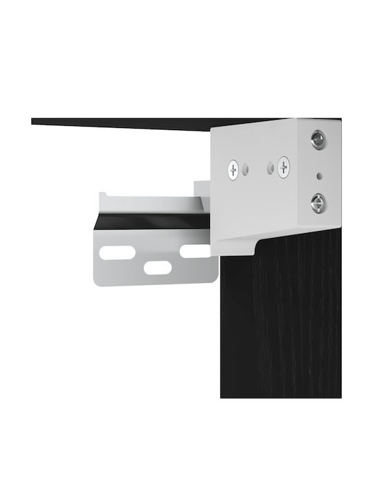 Wohnzimmer TV-Einheit Black Oak L60xB30xH30cm