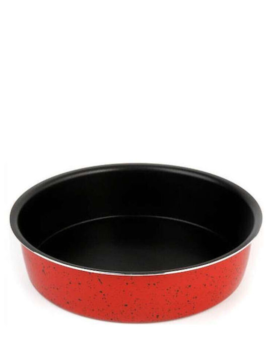 HS Aqua Tavă Rotundă Din Aluminiu Cu Acoperire Antiaderentă 36cm