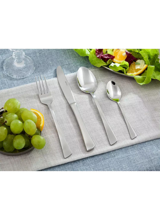 KING Hoff Spoon Set Coffee / Tea Stainless Silver 14cm 6pcs