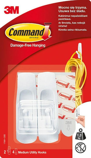 3m Multiple-use Command Hooks 17001 Mean 3m-uu006380032 3m Multiple-use Command Hooks 17001 Mean 3m-uu006380032