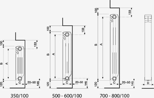 Fondital Aluminum Radiator Body
