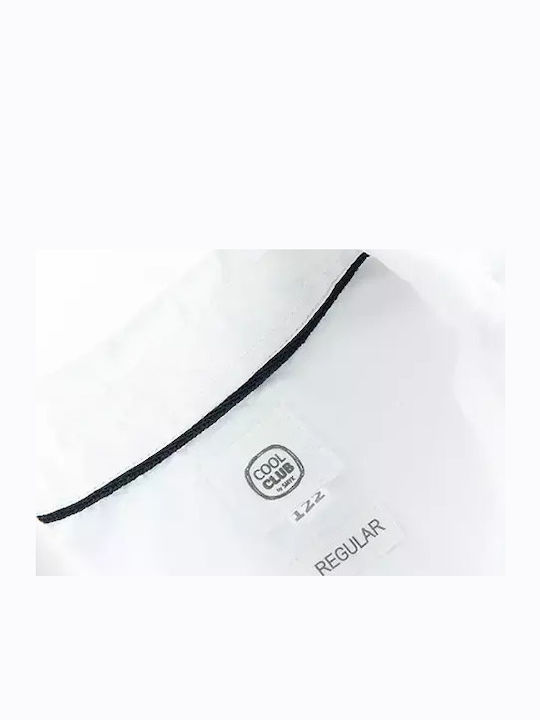 Kids Shirt Short Sleeve White