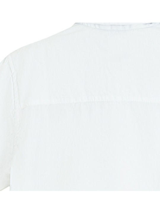 Kids Shirt Short Sleeve White