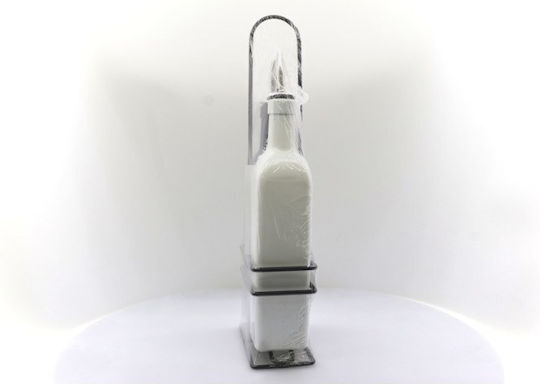 Dianomiki Oil & Vinegar Set made of Porcelain with Flow 473ml Black