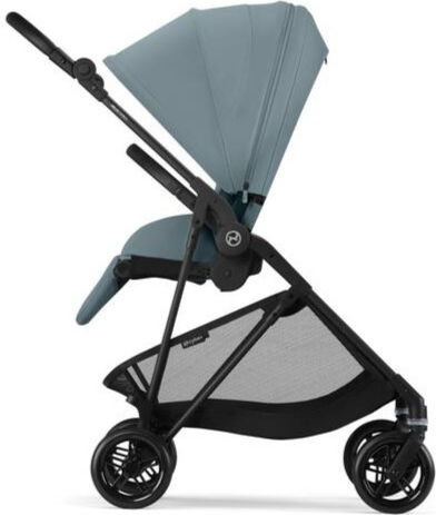 Cybex Melio Καρότσι Μωρού Kατάλληλο για Nεογέννητο Stormy Blue