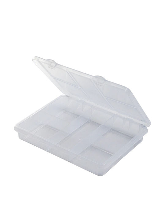 Sidirela Τerra Plastic Storage Box with Lid 20.5x17x3.5cm 1pcs