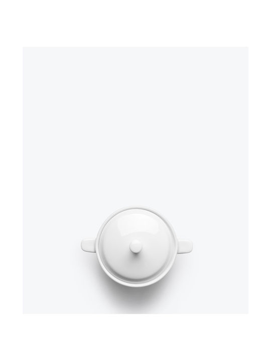 Ionia Apeiron Porcelain Sugar Bowl Beige