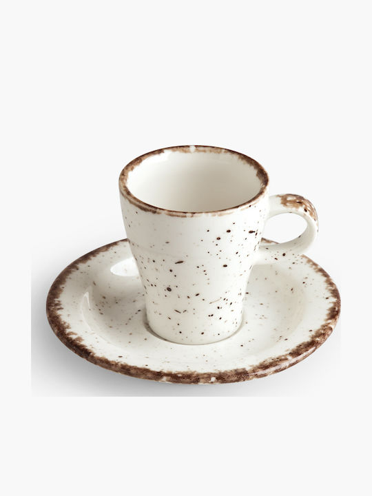 Ionia Euphoria Cup Espresso Porcelain Beige 70ml