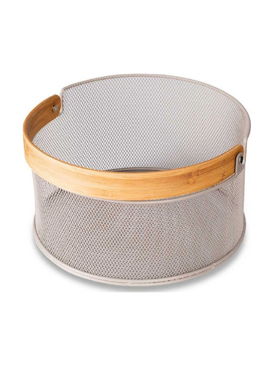 Husla Bread Box Metallic Gray 25x14cm
