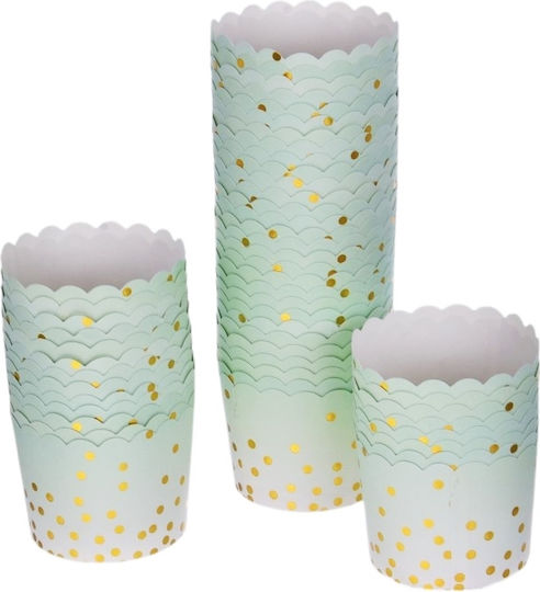 Cake Land Caramel Papers for Cupcakes Paper 6x5.5cm 50pcs