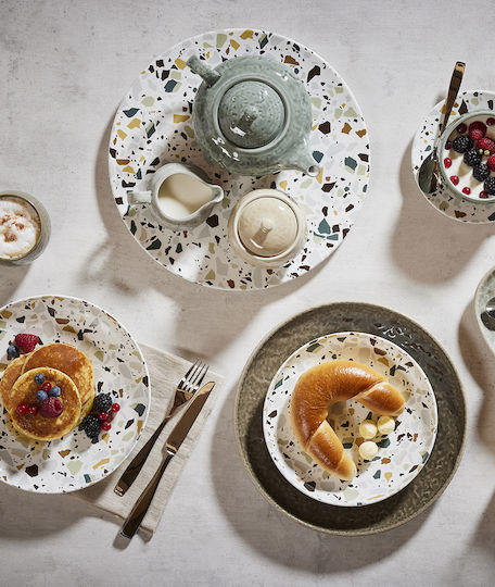 Rak Porcelain Platou de Servire din Porțelan Multicoloră 1buc Rak Porcelain Platou de Servire din Porțelan Multicoloră 1buc