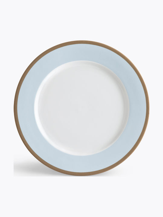 Ionia Sky Serving Platter made of Porcelain Multicolored with Diameter 31cm