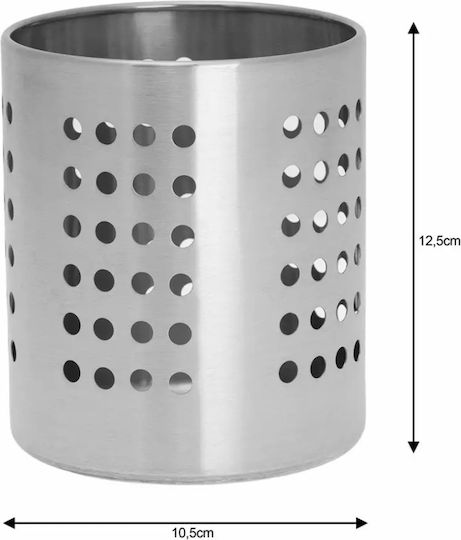 KING Hoff Abtropfgestell für Besteck Inox Grau 14cm