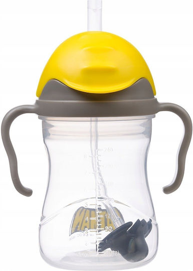 B.Box Παιδικό Ποτηράκι Sippy Cup από Πλαστικό Γκρι 240ml