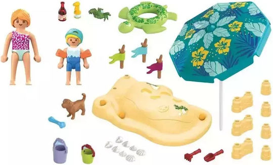 Playmobil Моят живот Майка и дете на плажа за 4-10 години