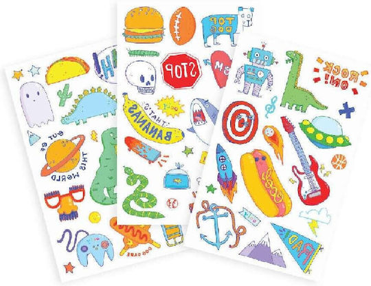 Kolorowe Baloniki Kinder Tattoos
