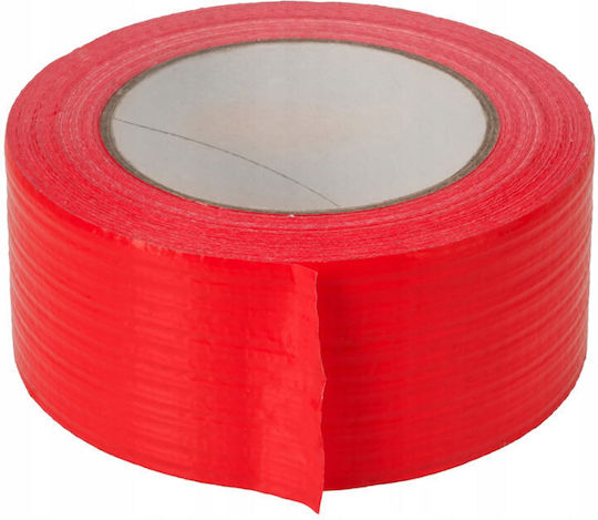 Bisan Taśma Uniwersalna Duct 48mm/25mb Czerwona 36