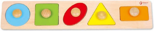 Holz Kinder Steckpuzzle 7pcs Classic World