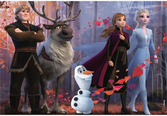 Детски Пъзел Maxi Floor Double-Face Frozen II за 4+ Години 192бр Lisciani Giochi